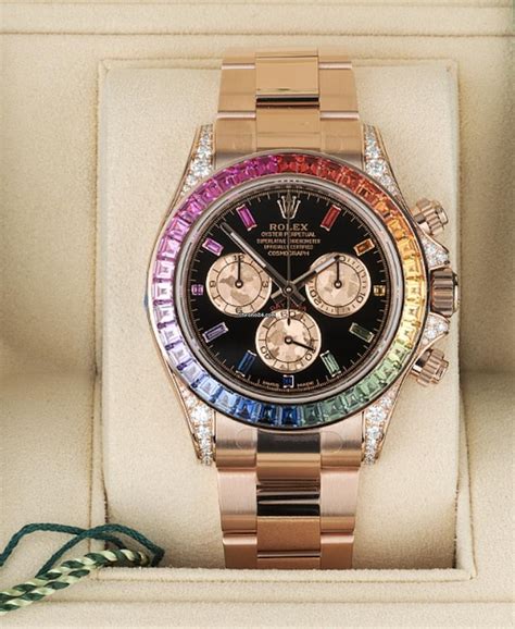 chrono24 rolex rainbow|Rolex daytona rainbow 2022 price.